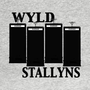 Black Wyld Stallyns Flag T-Shirt